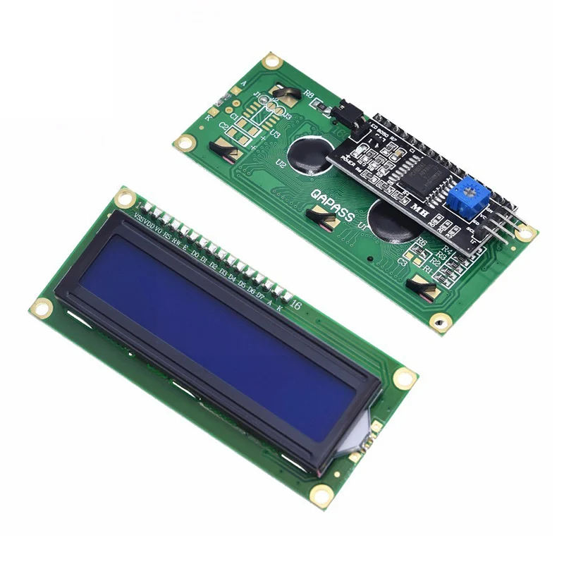 LCD1602 модуль ЖКД синий Screen IIC/I2C 1602 для Arduino 1602 LCD UNO R3 Mega2560, зеленый экран 5 В для Arduino