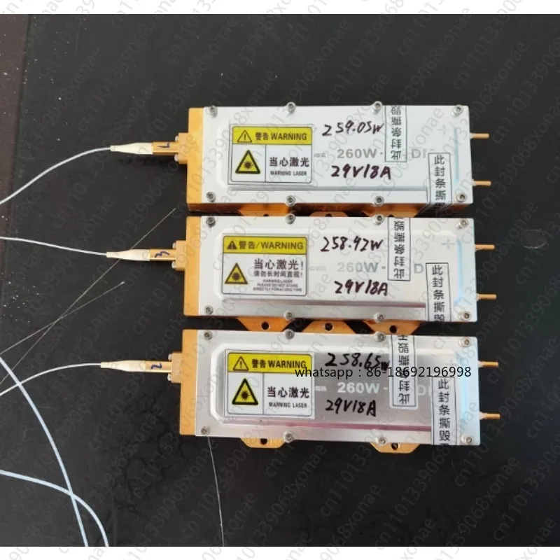 

2026 Новый лазерный модуль 260 Вт, лазер высокой мощности, лазерный модуль инфракрасного насоса с разборкой волокна