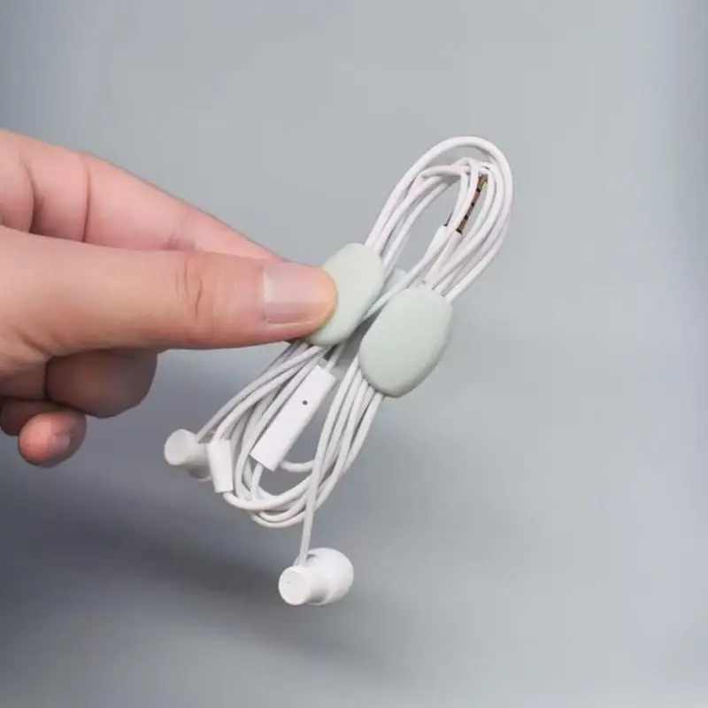 10Pcs Multifunction Cable Organizer USB Holder Cable Management Clip Cord Keeper Headphone Earphone Phone Charger Wire Clips