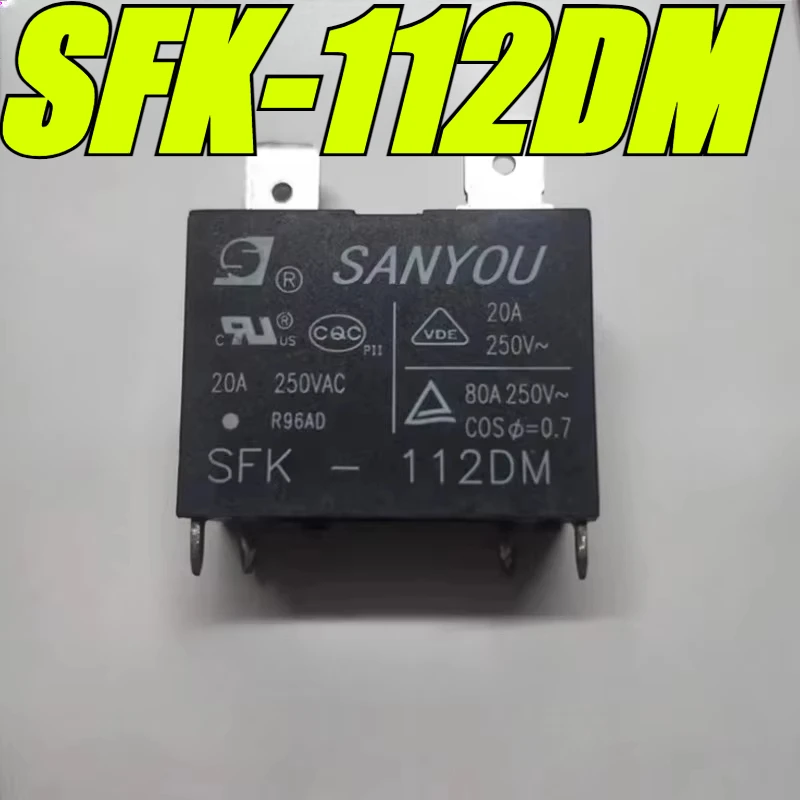 （Brand New Original）50pcs/lot 100% original genuine relay:SFK-105DM 112DM 124DM 4pins Air conditioning water heater relay