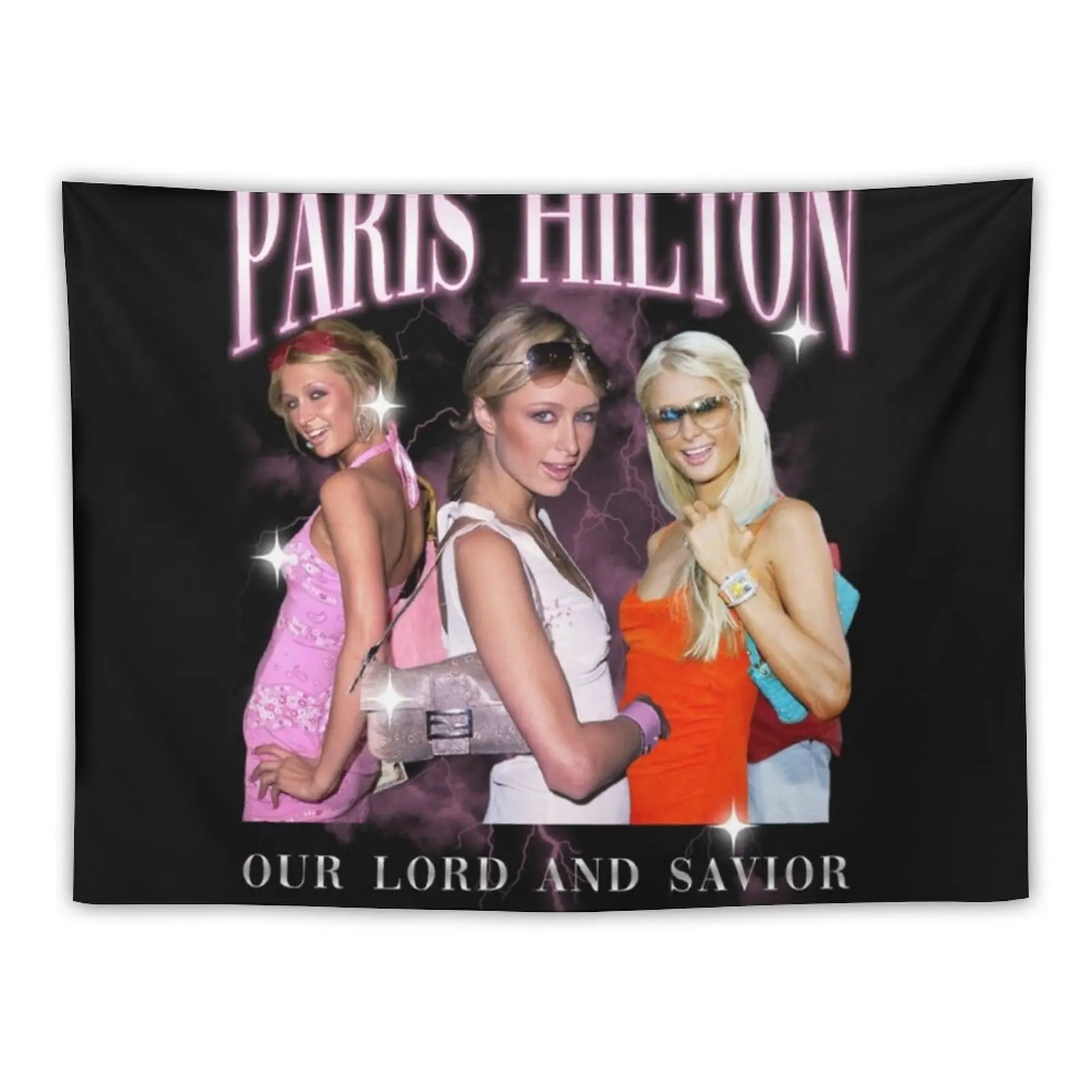 

New PARIS HILTON - Our Lord & Savior Tapestry Decoration Wall Decorations For Your Bedroom Home Decoration