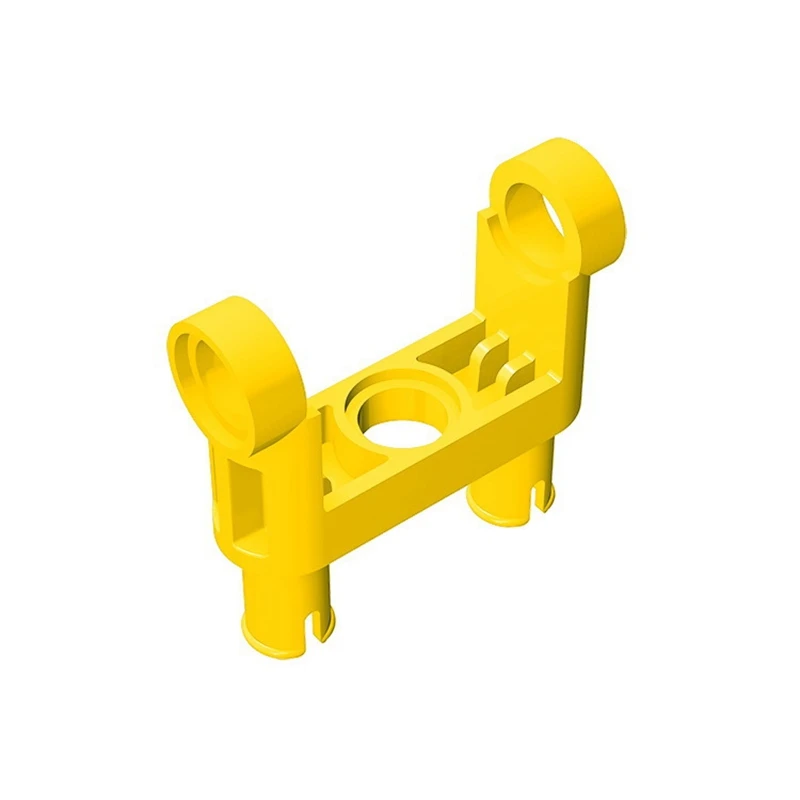 Gobricks GDS-1006 Technical, Pin Connector Toggle Joint Smooth Double with 2 Pins compatible with lego 48496 children's DIY