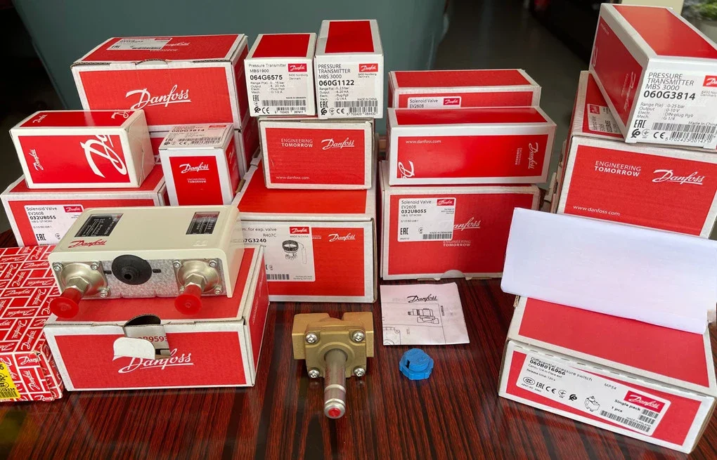 Oryginalny element Danfoss TE55 067G3222 R134a do zaworu rozprężnego