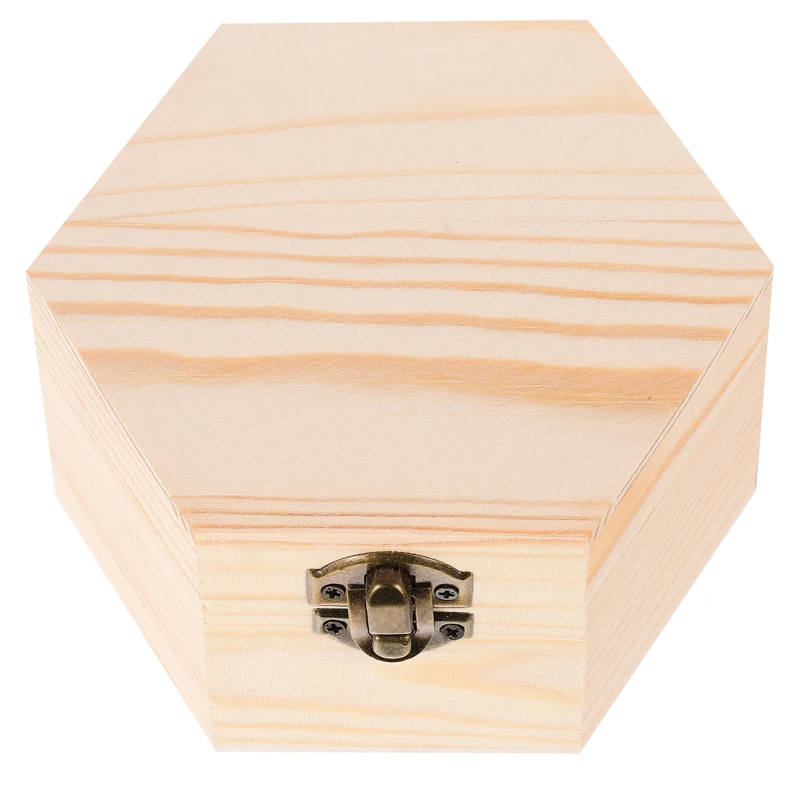 

Eco Friendly Wooden Jewelry Storage Box Vintage Style Desktop Ornament Organizer for Jewelry Crafts Trinkets Rings Earrings