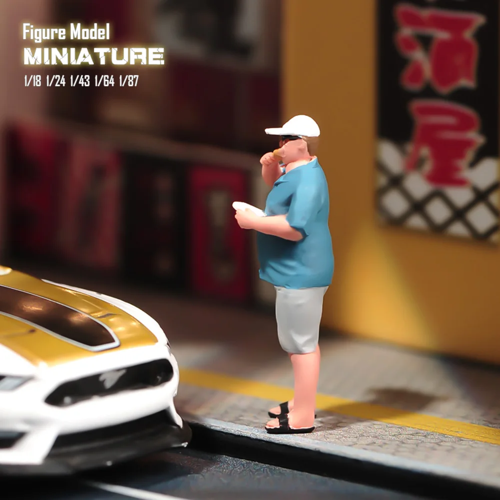 1/87 1/64 1/43 1/24 1/18 アニメキャラクターファットマンシーンフィギュアモデルミニチュア人形のおもちゃコレクション