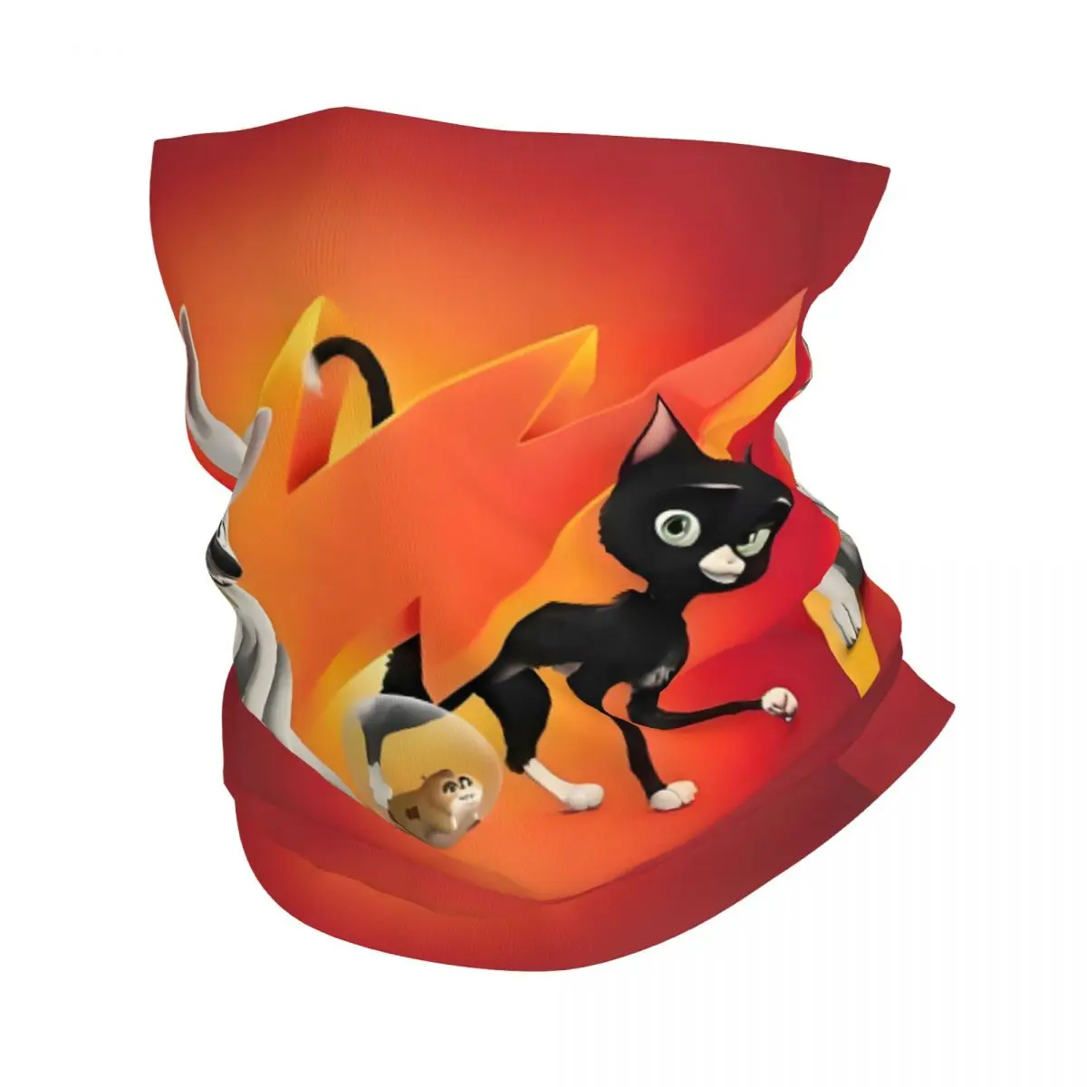 

Custom Bolt Adventure Comedy Film Dog Neck Gaiter Women Men Windproof Winter Anime Kawaii Cartoon Bandana Scarf for Ski