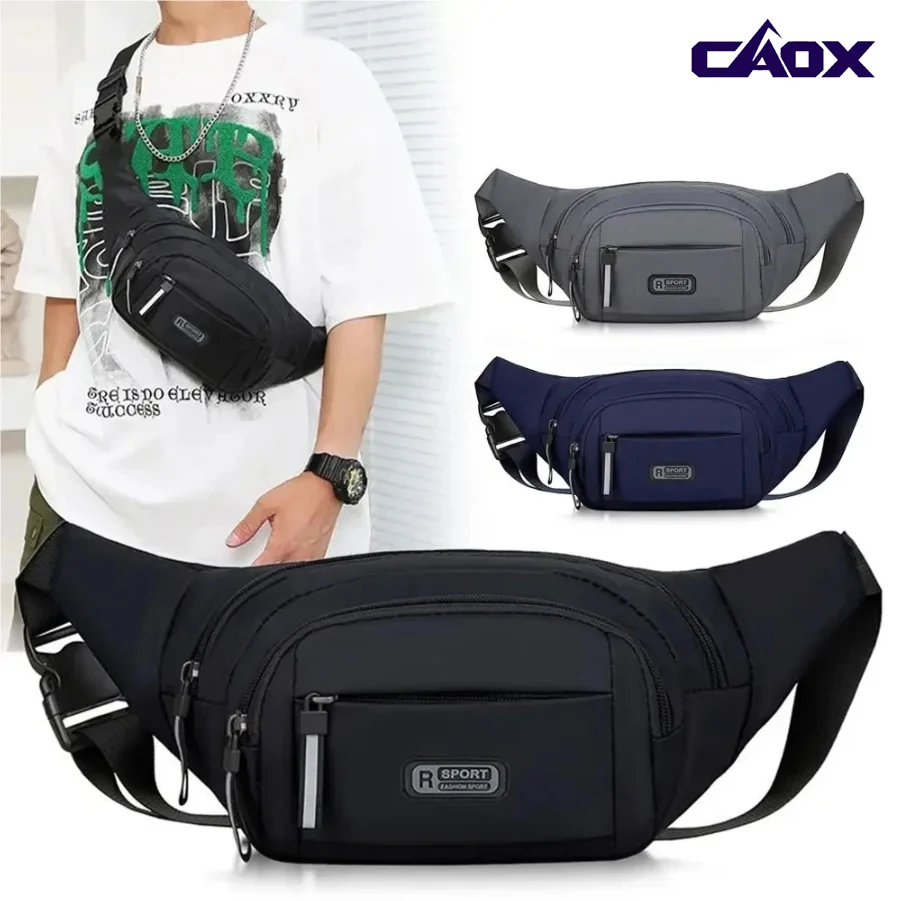 

Waterproof Mobile Waist Bag for Men Women Multifunctional Large Capacity Fanny Pack Anti Splash Wear-resistant Construction Site