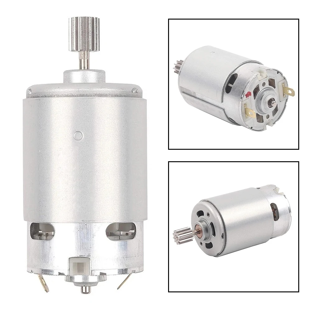 24V High Speed Electric Motor High Speed Motor Kids Ride On Car Quick-Change Connectors Standard Voltage Wiring Simplified