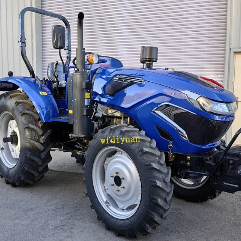 Trator agrícola, Trator de cabine, 4x4 AC, Tracteur Agricole, 90HP