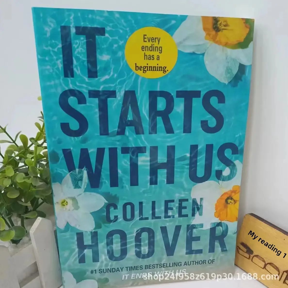 Colleen Hoover's 'It Starts With Us' Physical Book English Version Magic Suspense and Fear Category Office Culture Education Sup