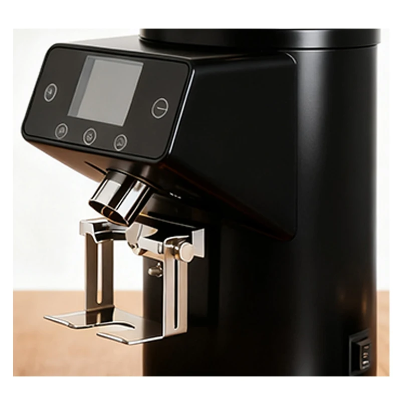 

2025 New 100mm Flat Burr Electric Coffee Grinder Coffee Making Equipment Coffee Mill