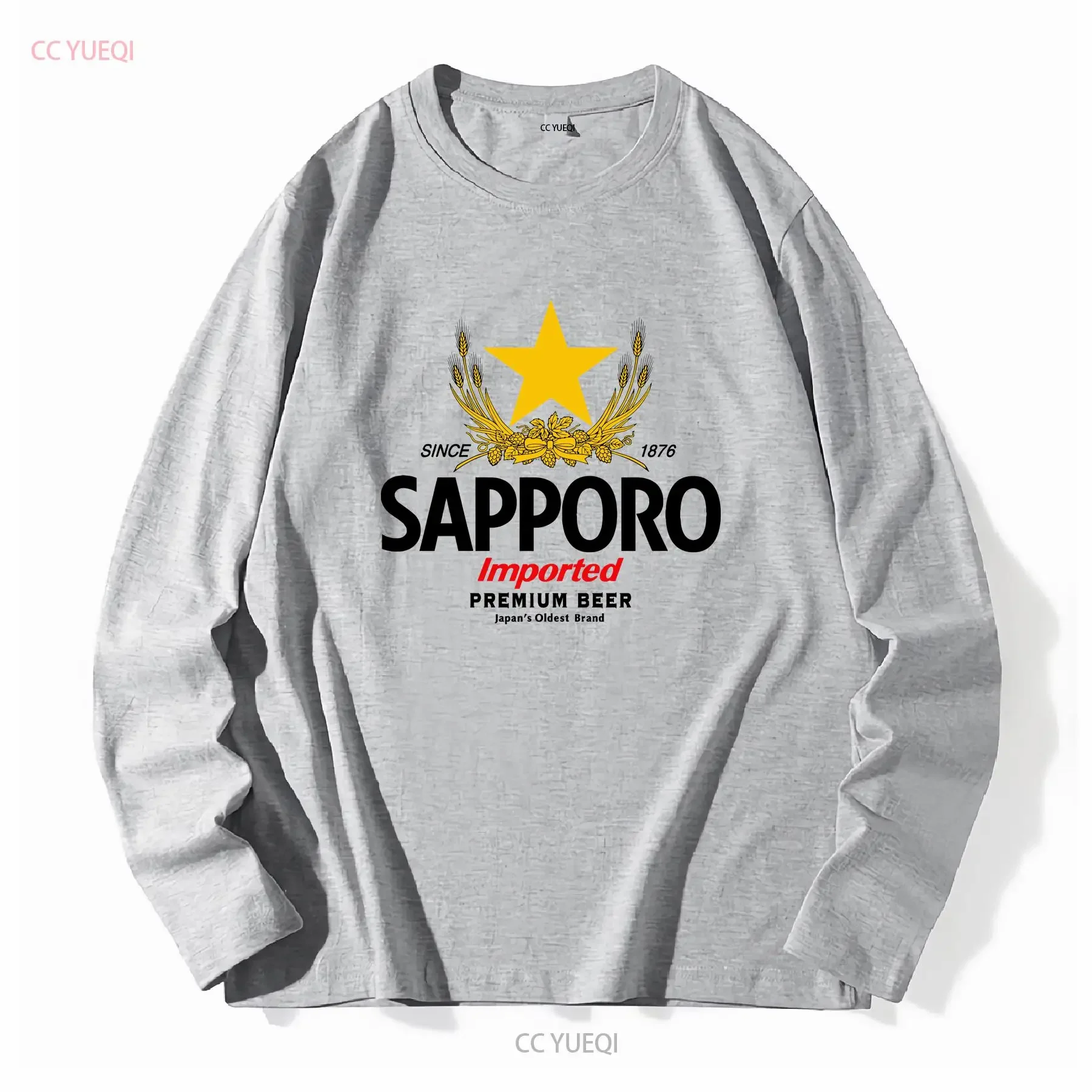 サッポロ醸造所日本のビール Tシャツ長袖または半袖ヴィンテー - Men'S Fashion Everyday のレビューと価格