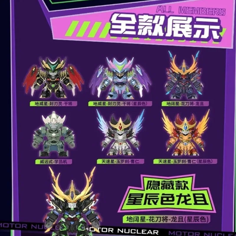 

Motor Nuclear Blind Box Mecha Series Trendy Toys Mystery Box Anime Figure Decorative Ornaments Second Trend Custom Kids Gift