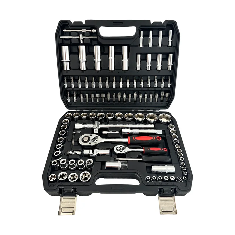 

Hand Tools Professional Automotive Mechanic Tool Kit Portable Multi Tool Socket Wrench Set Complete Repair Toolbox Tool Box