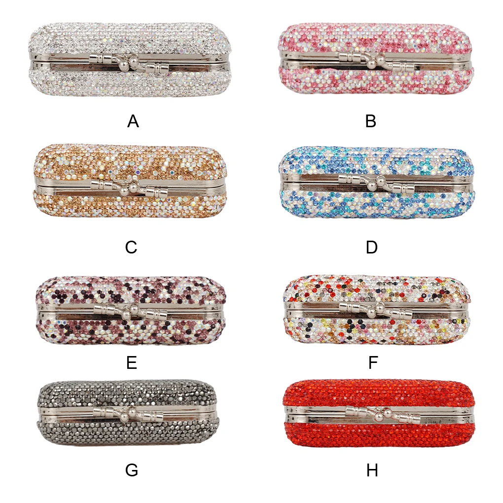 Estojo de batons de luxo com maquiagem funcional e refinada, longa vida útil, strass, portátil, gradiente roxo