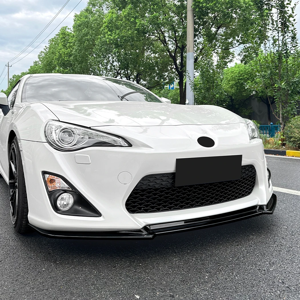 Car Front Bumper Lip Spoiler Splitter Diffuser For Toyota 86 GT86 FT86 Scion FR-S 2012-2016 M Performance Style