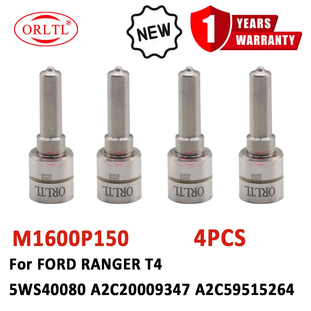 4PCS M1600P150 New Diesel Nozzle for FORD RANGER 5WS40080 A2C20009347 A2C59515264 DLLA150PM1600 ALLA150PM1600 BDLLA150PM1600