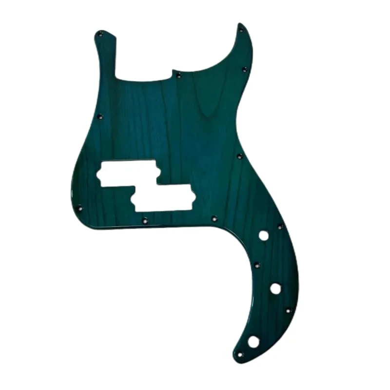 

Guitar Parts For Precison Bass Guitar blue Pickguard,ailanthus wood