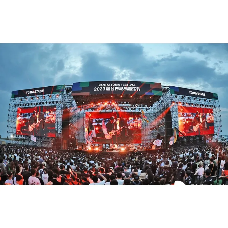 Custom High Resolution P3.91 Waterproof Outdoor Rental LED Display Screen