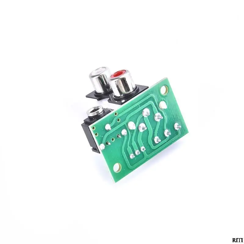 AUX Connector AUX 3.5mm Earphone Jack 2 RCA to XH 2.54mm Socket Signal Connection Adapter Board