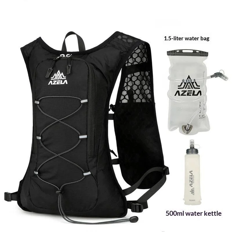 Running Hydration Vest Backpack Men Women Outdoor Sport Bags Trail Marathon Jogging Hiking Backpack Option Water Bag Flask