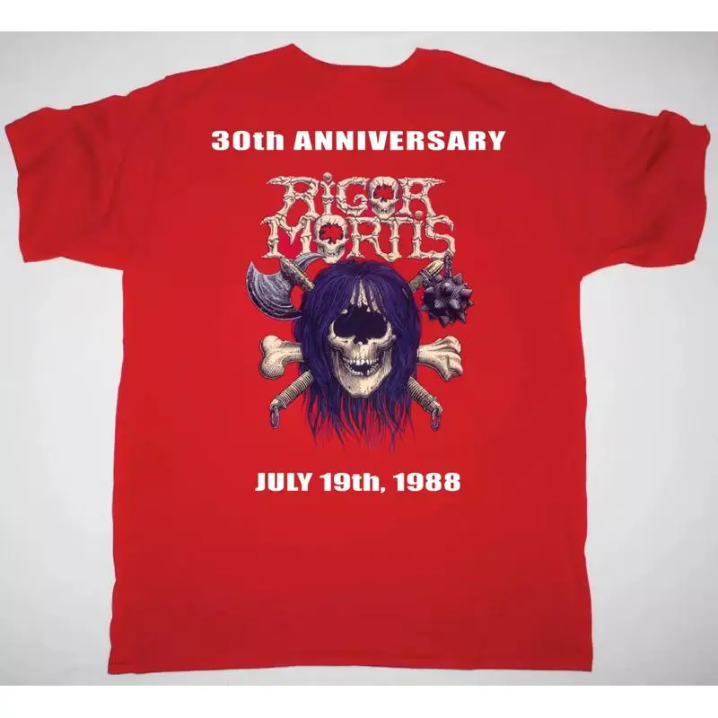 RARE Rigor Mortis RED Cotton All size S 5XL For Fans T shirt HD152