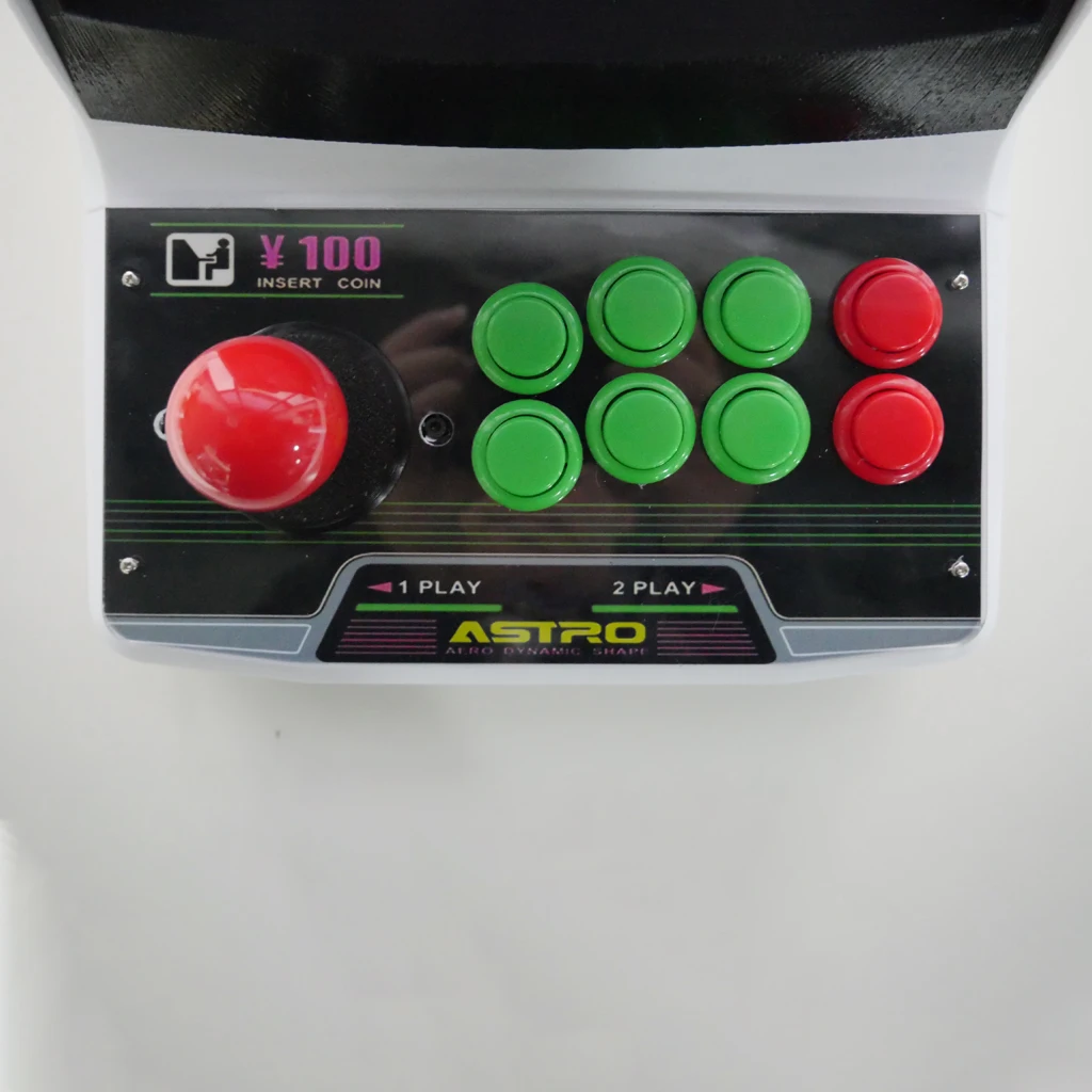 9.7-Inch Mini Arcade Machine 3D Printed Shell IPad 2 Screen HDMI Input Supports High And Low Resolution Switching