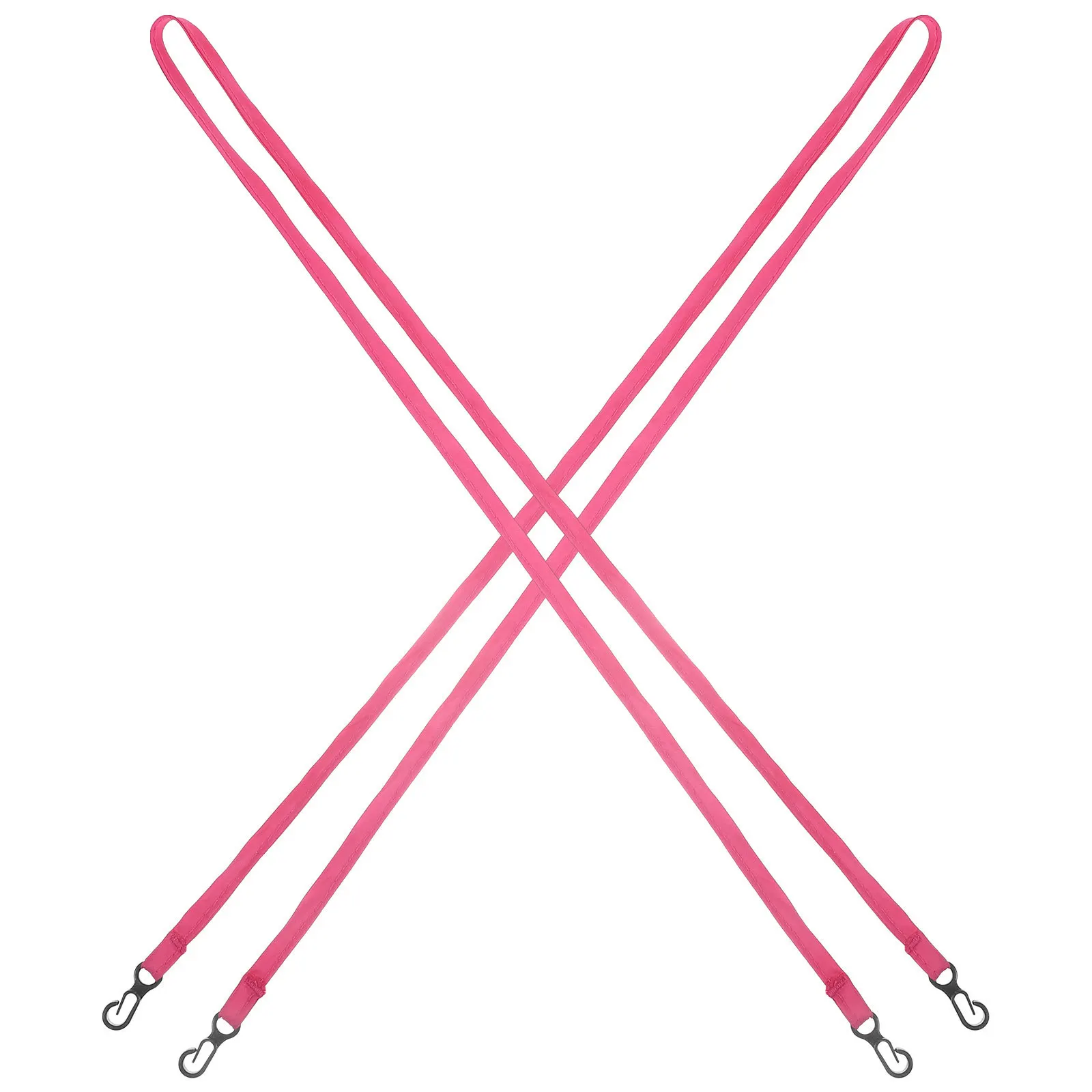 

2pcs Nylon Glove Rope Anti-Lost Strap For Winter Mitten Holder Portable Clips Reusable Glove Lanyard For Skiing Snowboarding