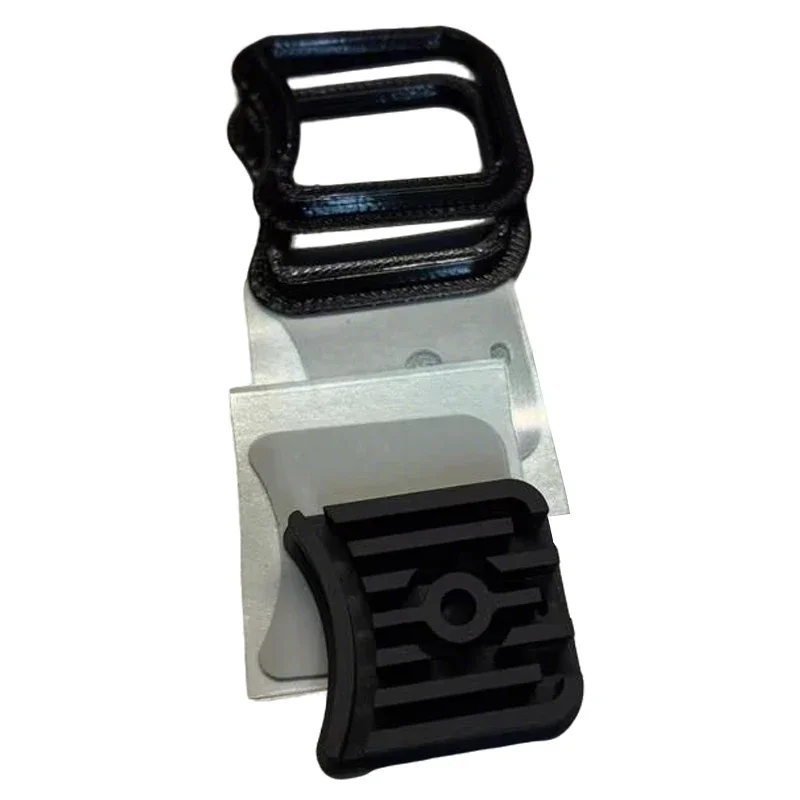 1Set For DJI Osmo Nano CNC Black Aluminum Heat Sink Thermal Silicone Pads Secured with Rubber Ring Durable Cooling Accessories
