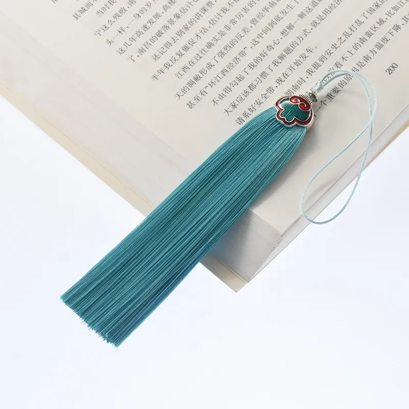 Chinese Auspicious Cloud Tassels Beautiful Flat Tassels Key Chain Handbag Pendants Handicraft Accessories