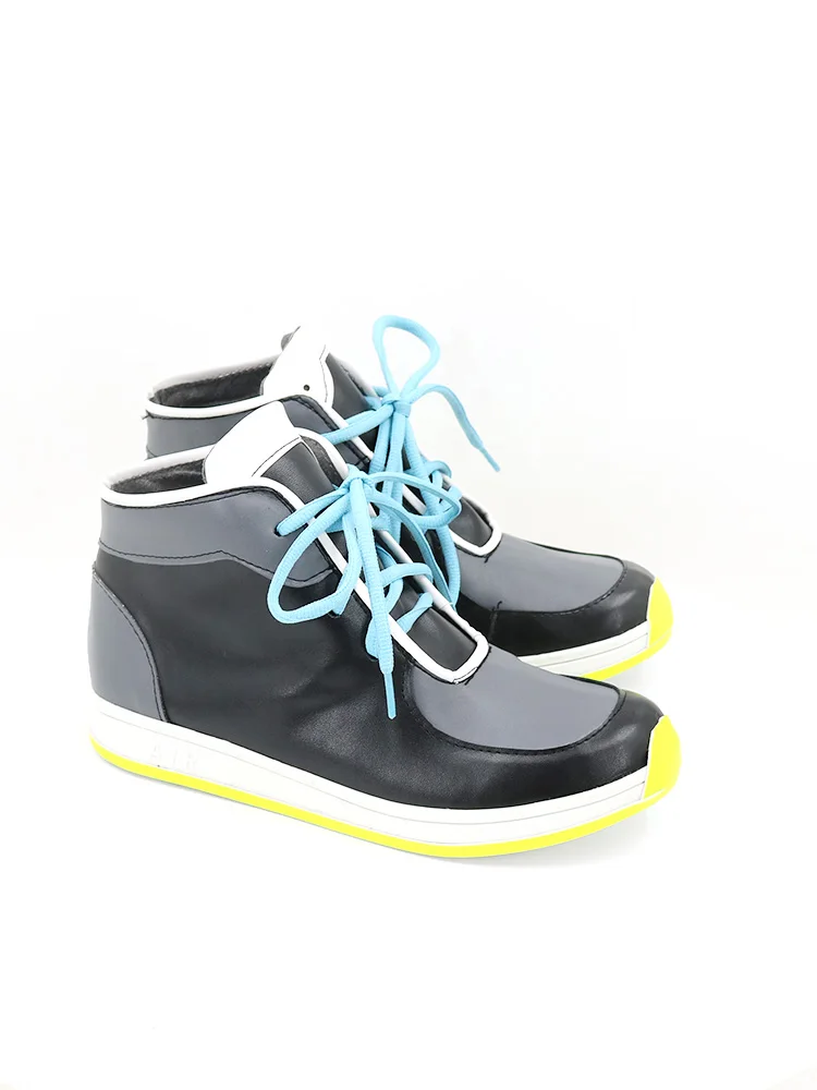 Blu Archivio Sunaokami Shiroko Scarpe Cosplay Halloween Anime Stivali Cosplay Scarpe con rialzo di altezza