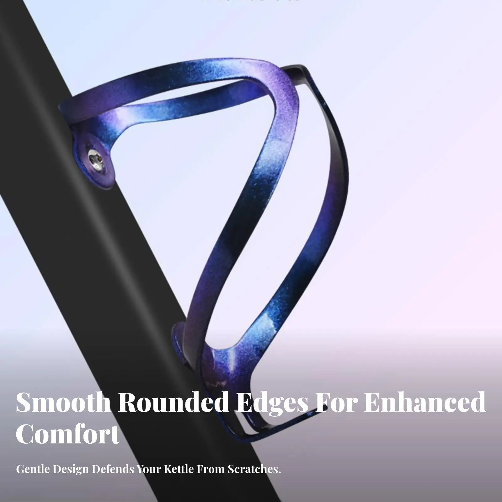 Scratch Resistant Bike Drink Holder for Standard Bottles Lightweight Cycling Accessory