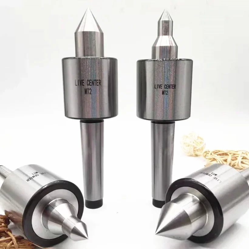 High Precision 1PC MT1 MT2 Lathe Live Center Taper Tool Live Revolving Milling Center Taper Machine Morse Accessories