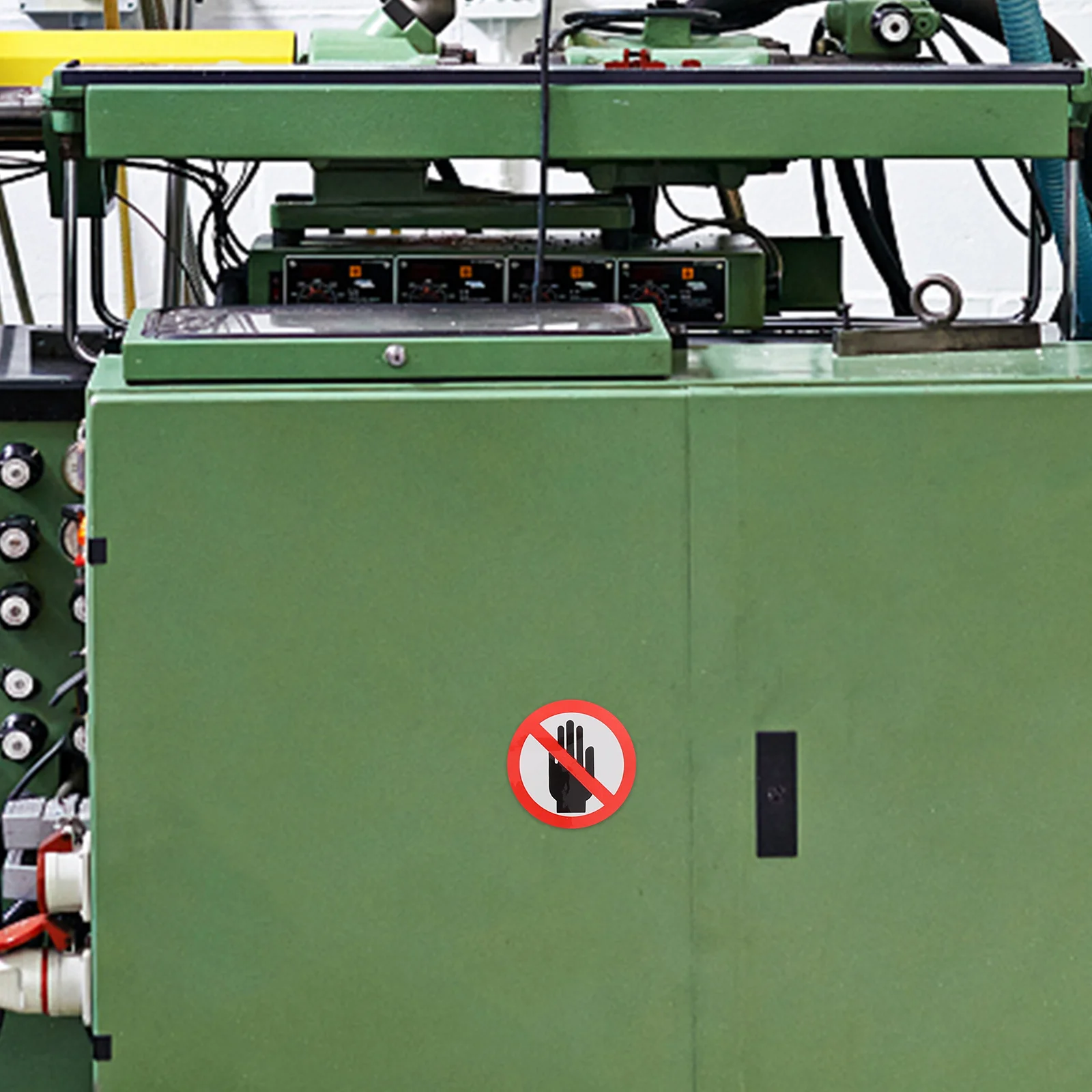 

Waterproof Do Not Touch Warning Stickers Safety Signs for Home Factory Furniture Appliances Bright Visible Signs