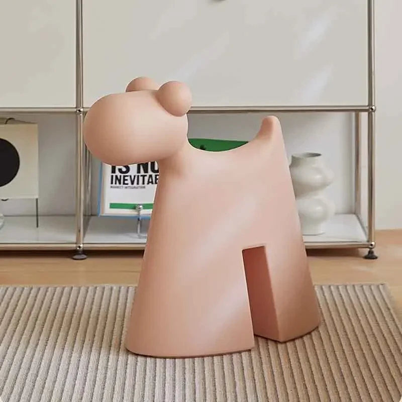 

Nordic Furniture,Modern Cartoon Stool,Creative Animal Seat,Plastic Chair,Leisure Living Room Stool,Mobile Seat,Home Accessories