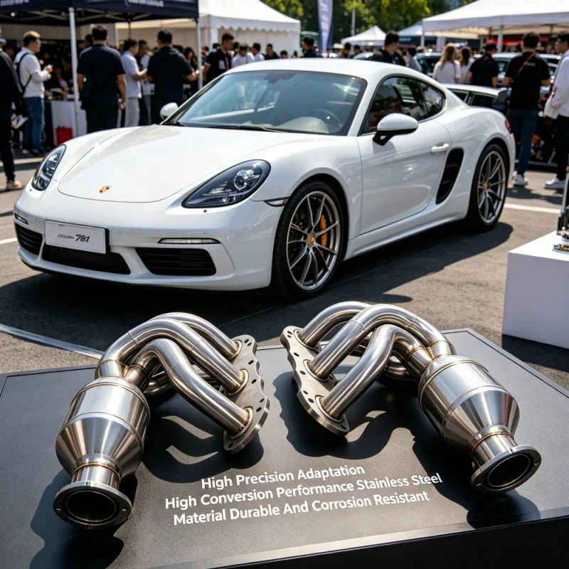 

Performance Exhaust Headers for Porsche 981 Cayman Boxster 3.4L SS304 Equal Length Exhaust Pipe Exhaust Manifold