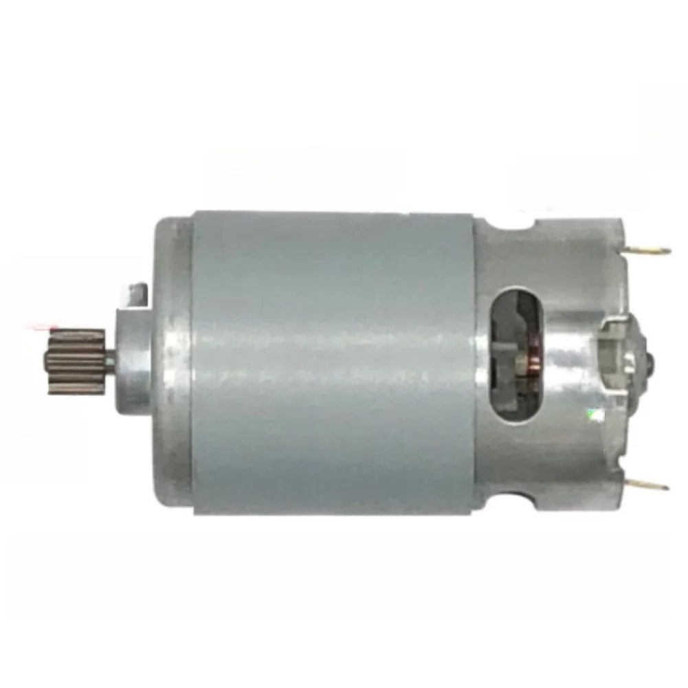 21V Cordless Chainsaw Motor with Brushless Efficiency 14 Tooth Cutting Gear 75mm Body Gray Metal Motor 220g Lightweight