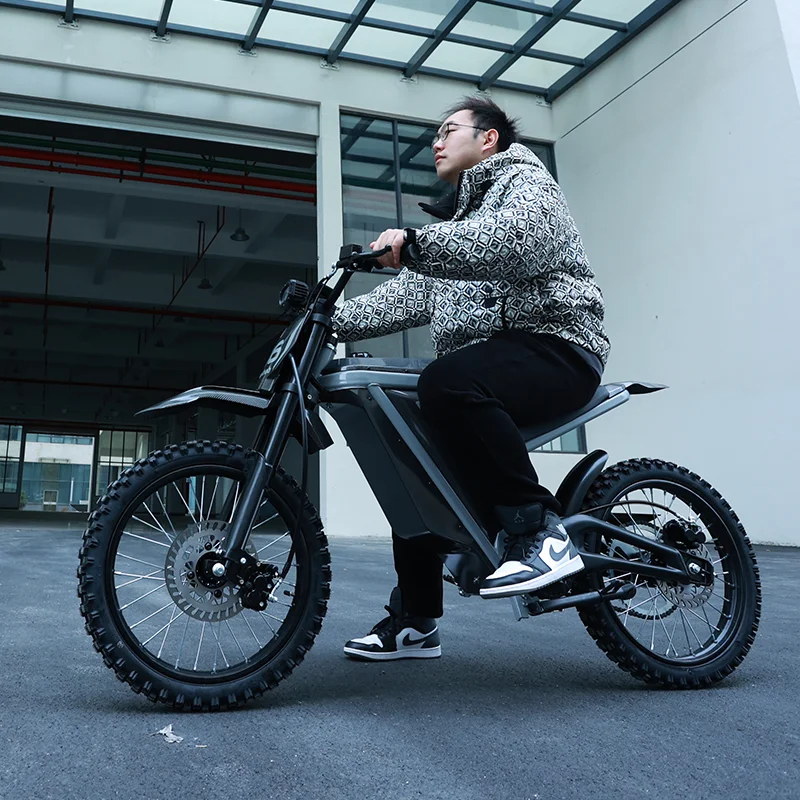 

High Quality 30Mph 21700 Lithium Battery Performance Electric Motorcycle All Terrain Motorbikes