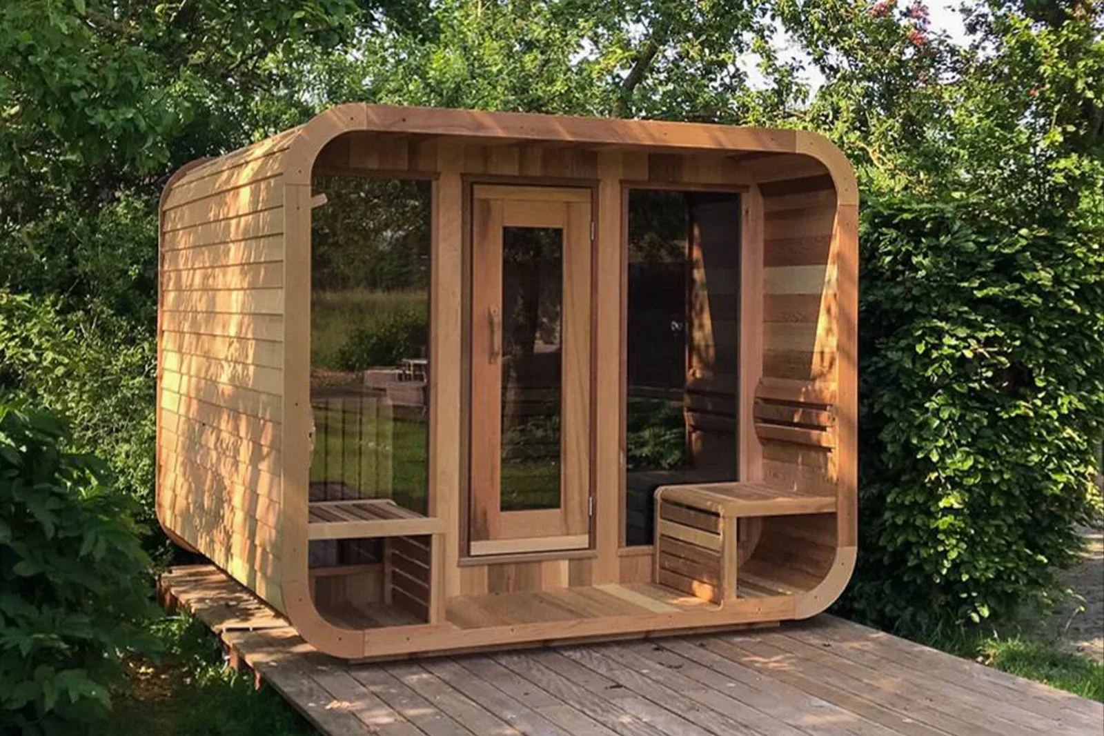 Steam sauna wood outdoor sauna steam room sauna wholesale