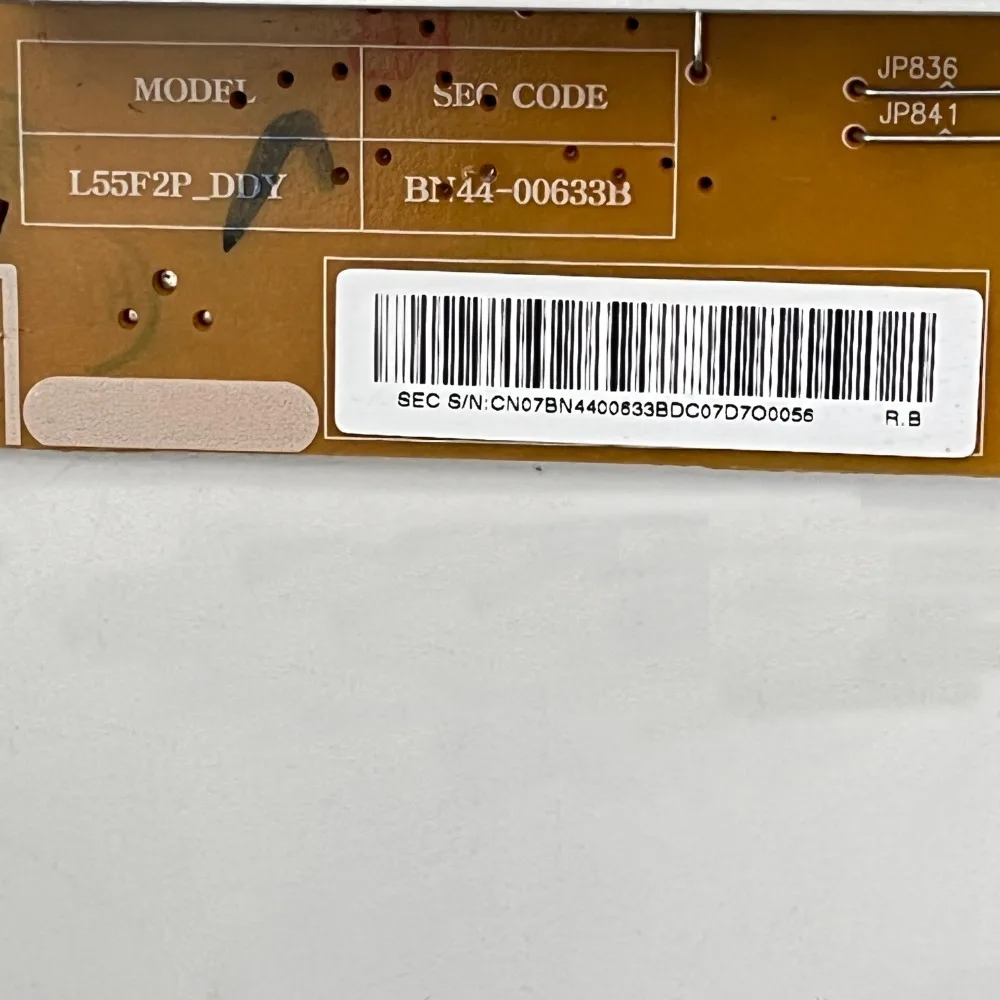 لوحة طاقة التلفزيون الأصلية ، l55f2pddy ، تعمل بشكل طبيعي وهي للتلفزيون ، UA55F7500BMPXD ، UE55F7000ST ، UE55F7000 قطع غيار