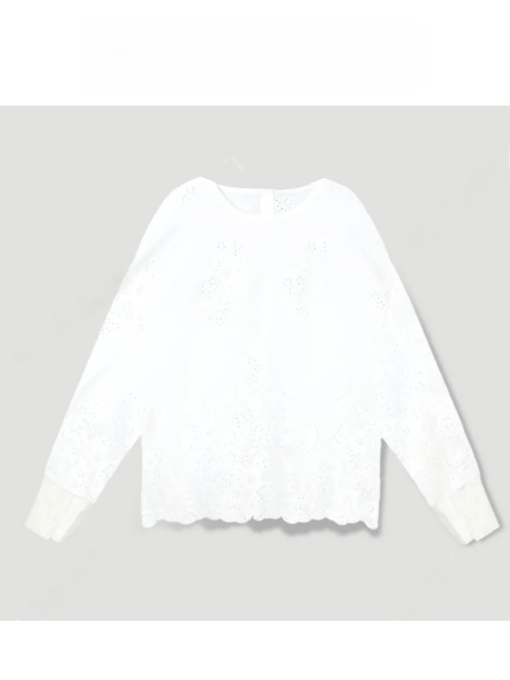 

Белое вышитое длинное платье Ele, коллекция TT Atelier, женское, для повседневной носки, приталенное, из 100% хлопка, весенняя коллекция