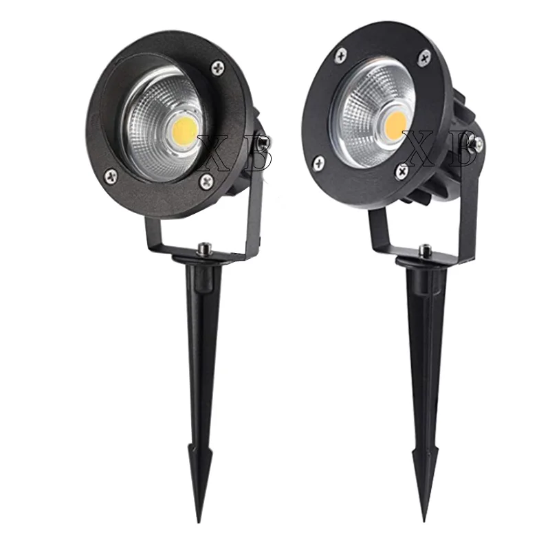 في الهواء الطلق مصباح حديقة مقاوم للماء ساحة مسار الأضواء AC85-265V DC12V الإضاءة في الهواء الطلق حديقة مصباح ليد 3 واط 5 واط 10 واط 12 واط مصباح الحديقة