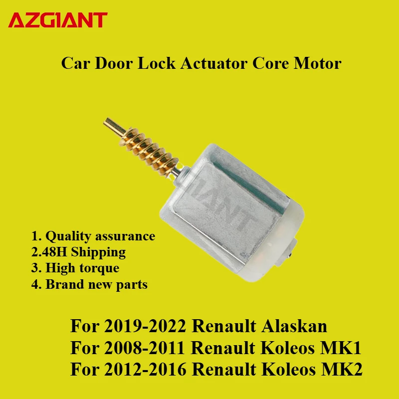 

For Renault Koleos Alaskan 2019-2022 VD325107 OEM Car Door Lock Actuator Core Motor Power 12V Repair High Quality Engine