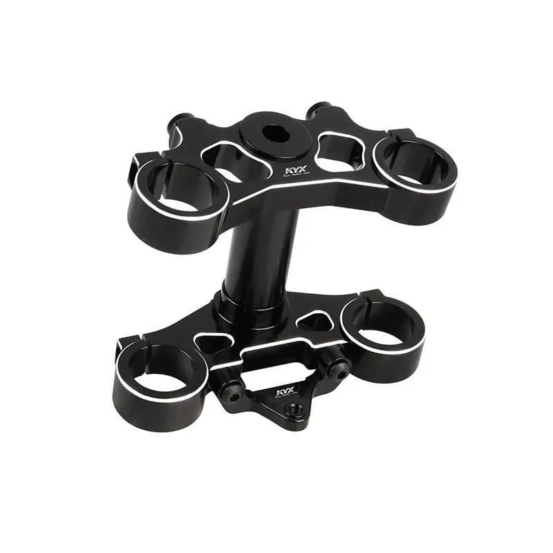 KYX Racing CNC Juego de abrazaderas triples de aluminio Actualizaciones de piezas Accesorios para motocicleta 1/4 RC Losi Promoto-MX
