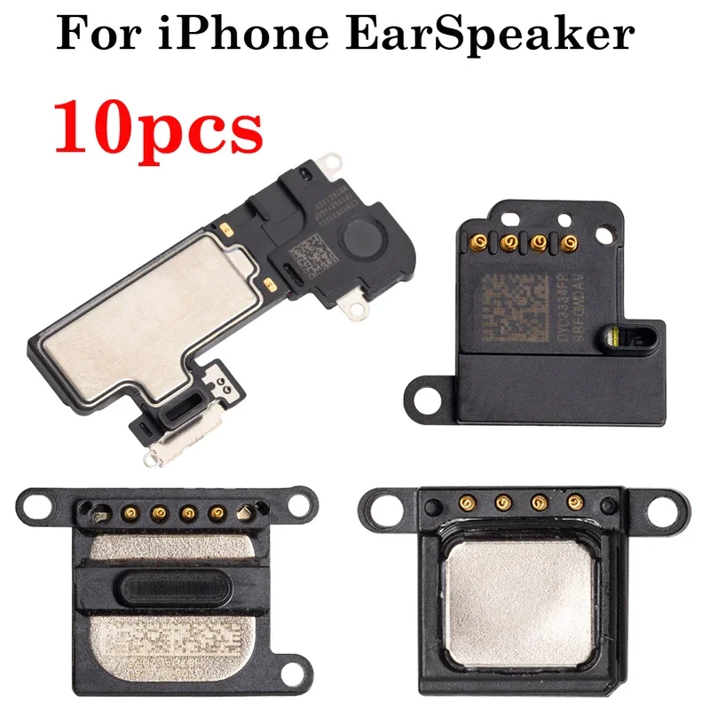 10 pcs/lot earpiece flex ear speaker for iPhone 5 5S 6 6s 7 8 plus X XR XS Max sound receiver listening replacement repair parts