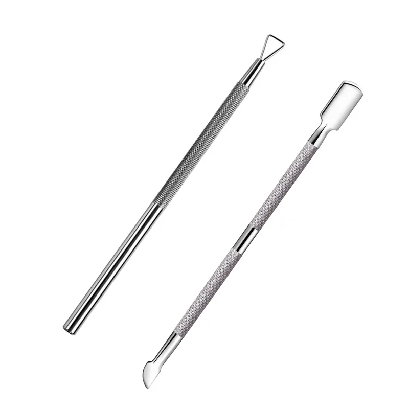 Kit de dissolvant de vernis à ongles efficace, ensemble de 9 pièces, comprend des Clips dissolvant, des tampons de coton, des limes à ongles et des poussoirs à cuticules