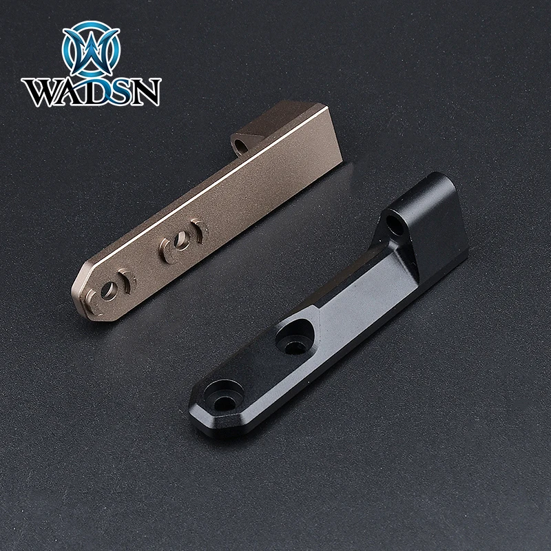 WADSN Inline Scout Light Pro Mount Base Surefir M340 M640 Flashlight Adjustable aluminum M-LOK KEYMOD Guide Airsoft Side Fold