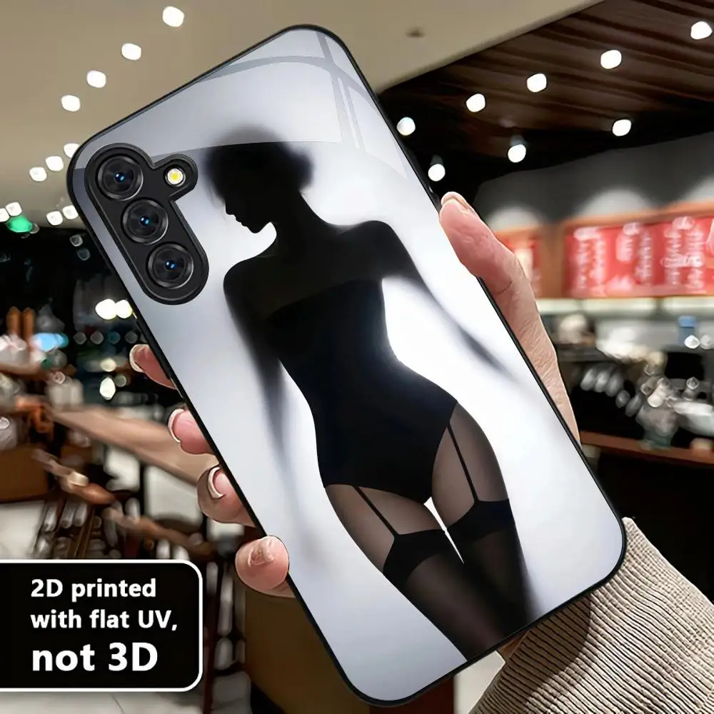 

Sexy Atmosphere Exquisite luxury High-end PhoneCase Glass PhoneCase for Samsung Galaxy S26 S25 S24 S23 S22 S21 FE,Ultra,Plus