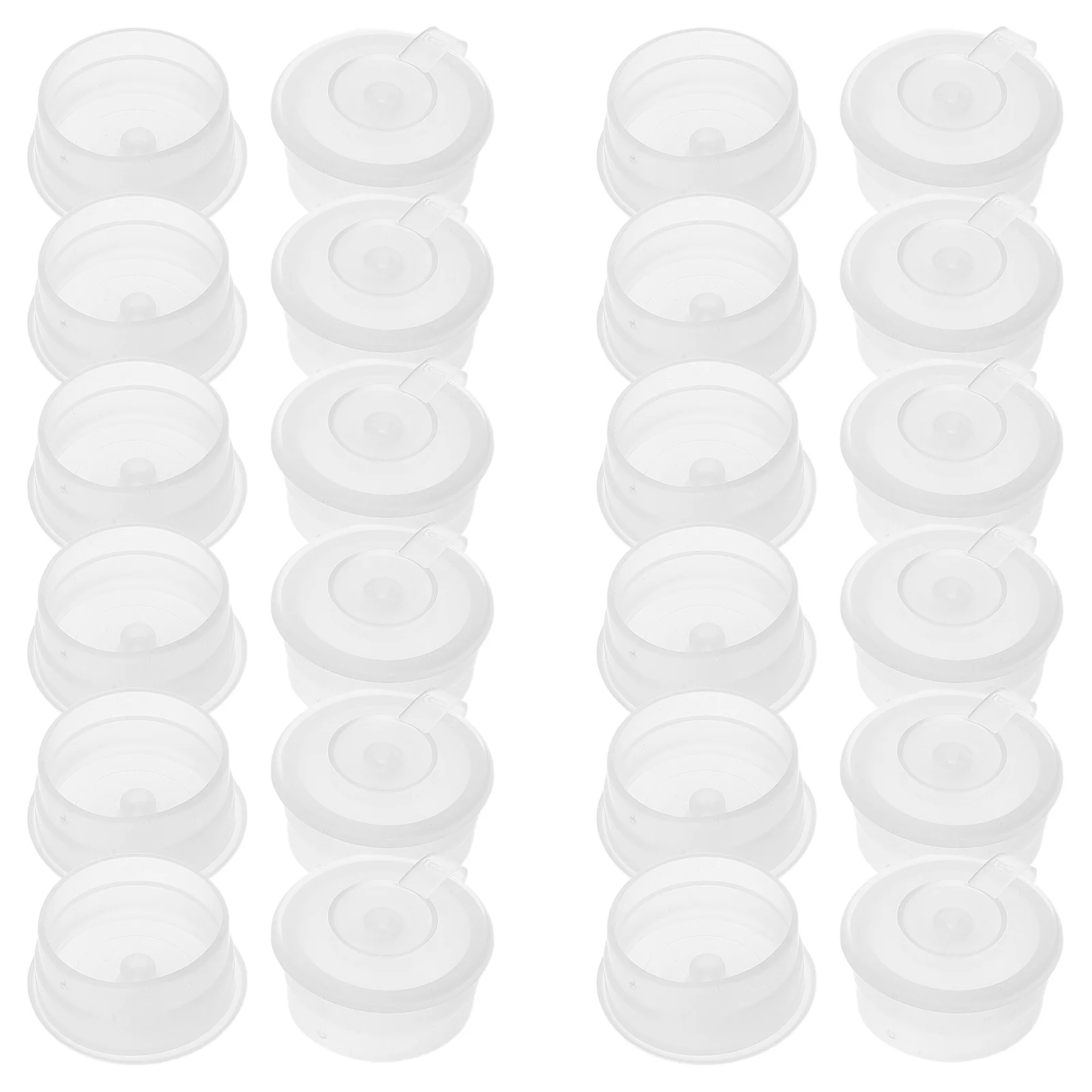 

100Pcs Sauce Bottle Pourer Spouts Slow Precise Fit Leakproof Silicone Caps for Kitchen Condiment Dispensing