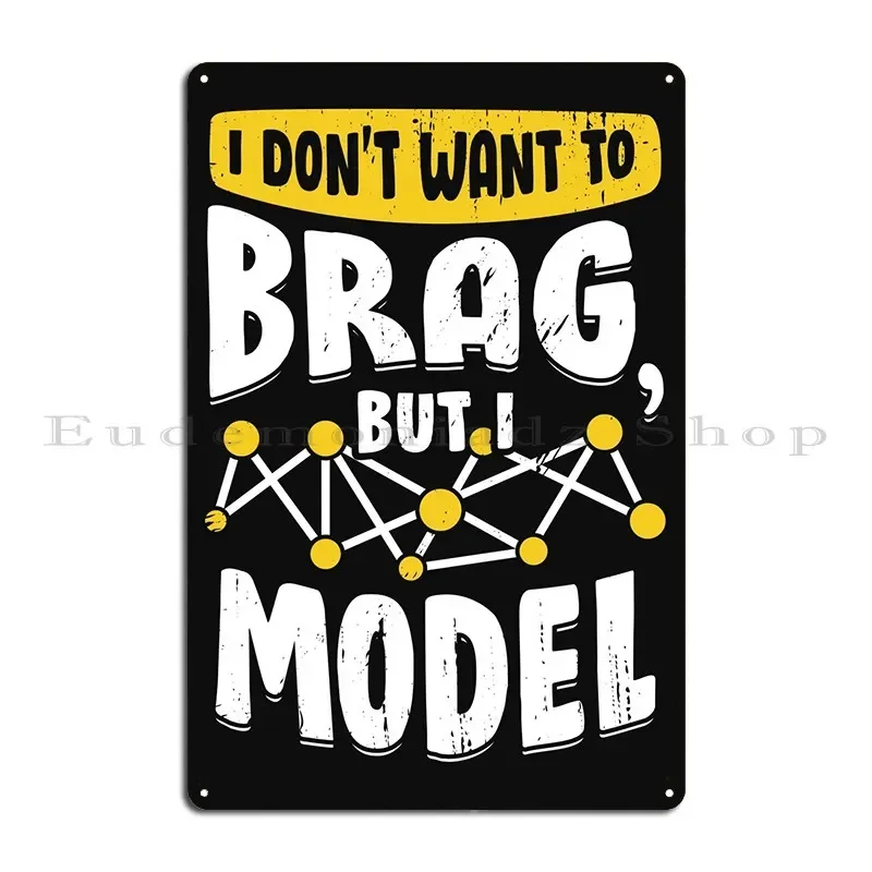 Data Science Scientist Metal Plaque Poster Vintage Garage Wall Mural Printing Vintage Tin Sign Poster